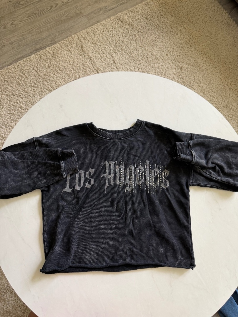 Los Angeles  crop sweatshirt
